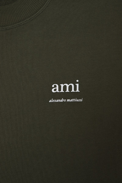 Ami Sweatshirt en coton Loden - GRADUATE STORE