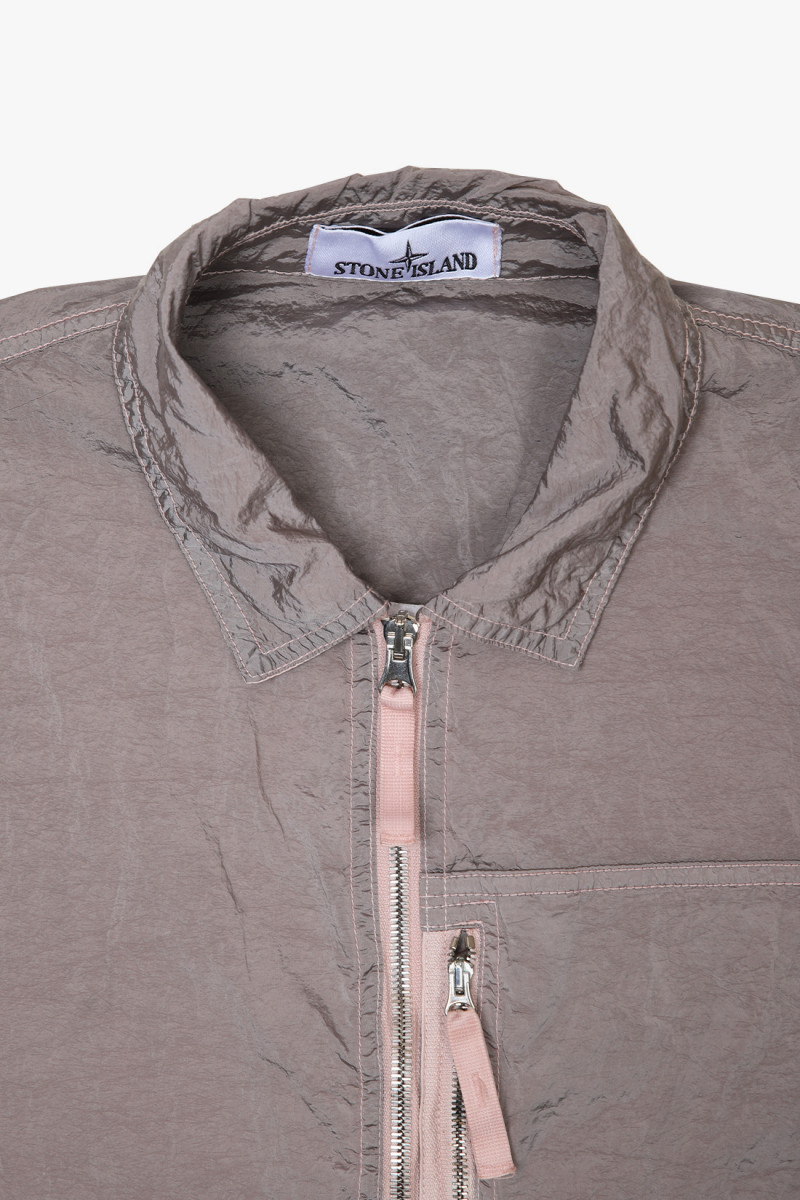 1200005 overshirt nylon v0082 Rosa antico