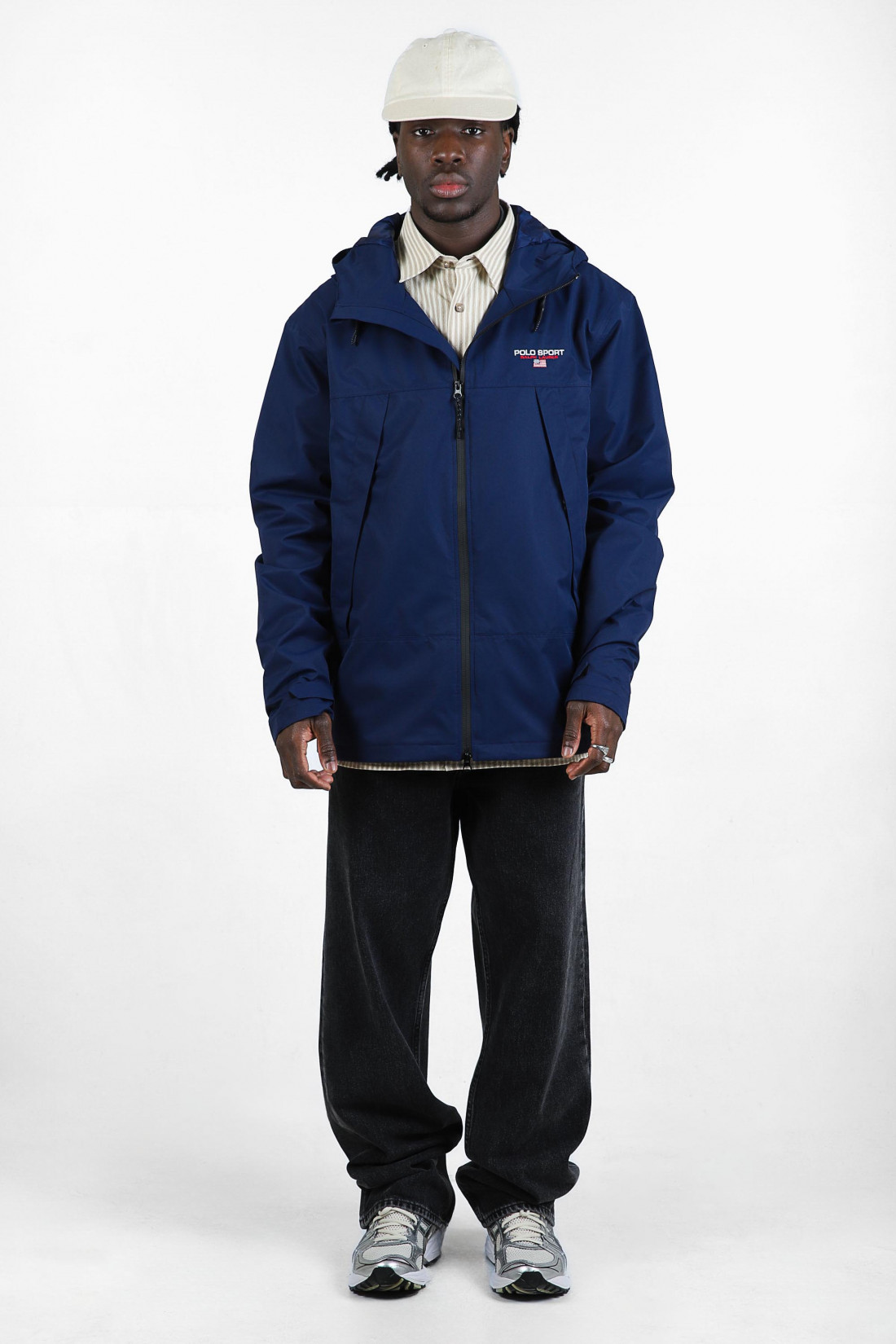 Polo sport hooded jacket Newport navy