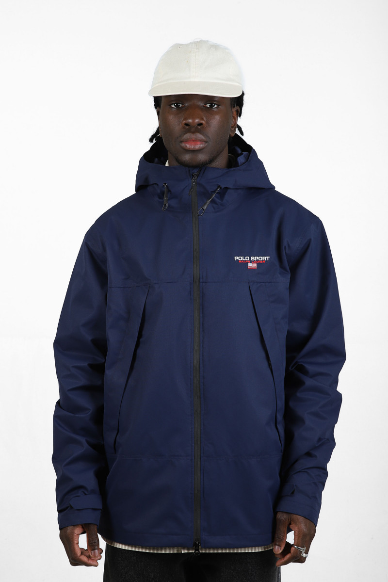 Polo sport hooded jacket Newport navy