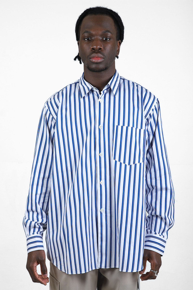 Mens shirt woven Stripe 117