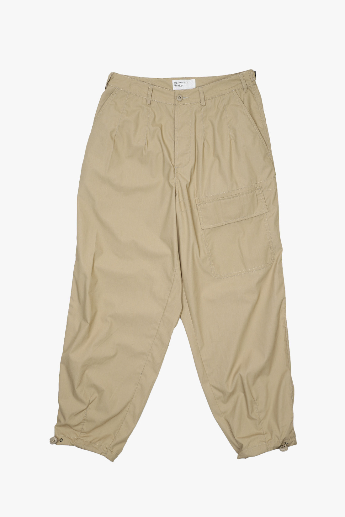 Loose pilot trouser polytech Sand