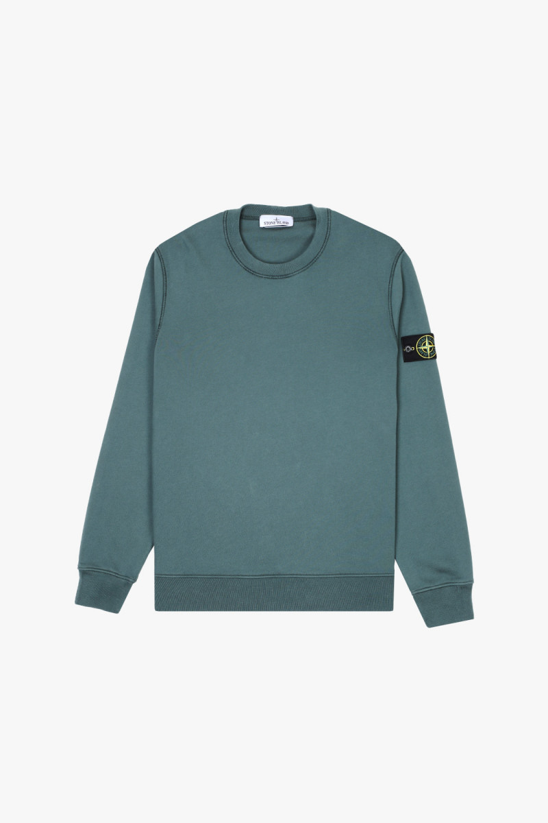 6100044 crewneck sweater v0053 Verde bottiglia