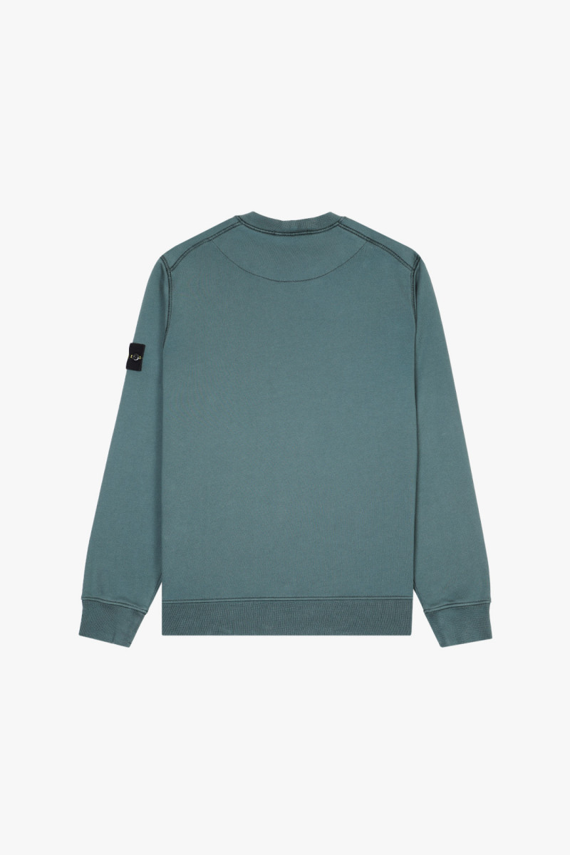 6100044 crewneck sweater v0053 Verde bottiglia