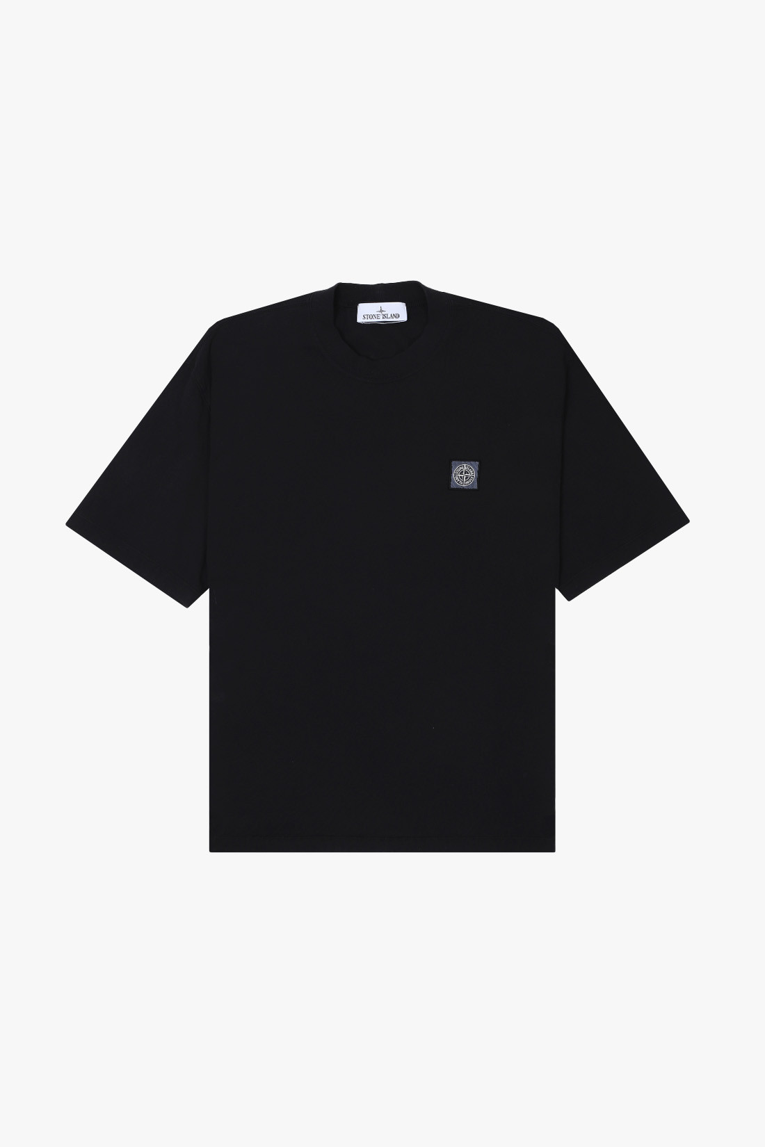 2100034 combed tee v0029 Nero