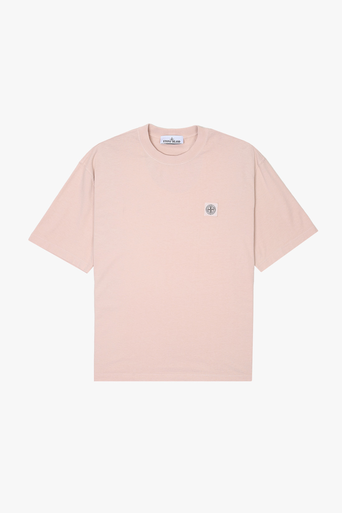 2100034 combed tee v0082 Rosa antico