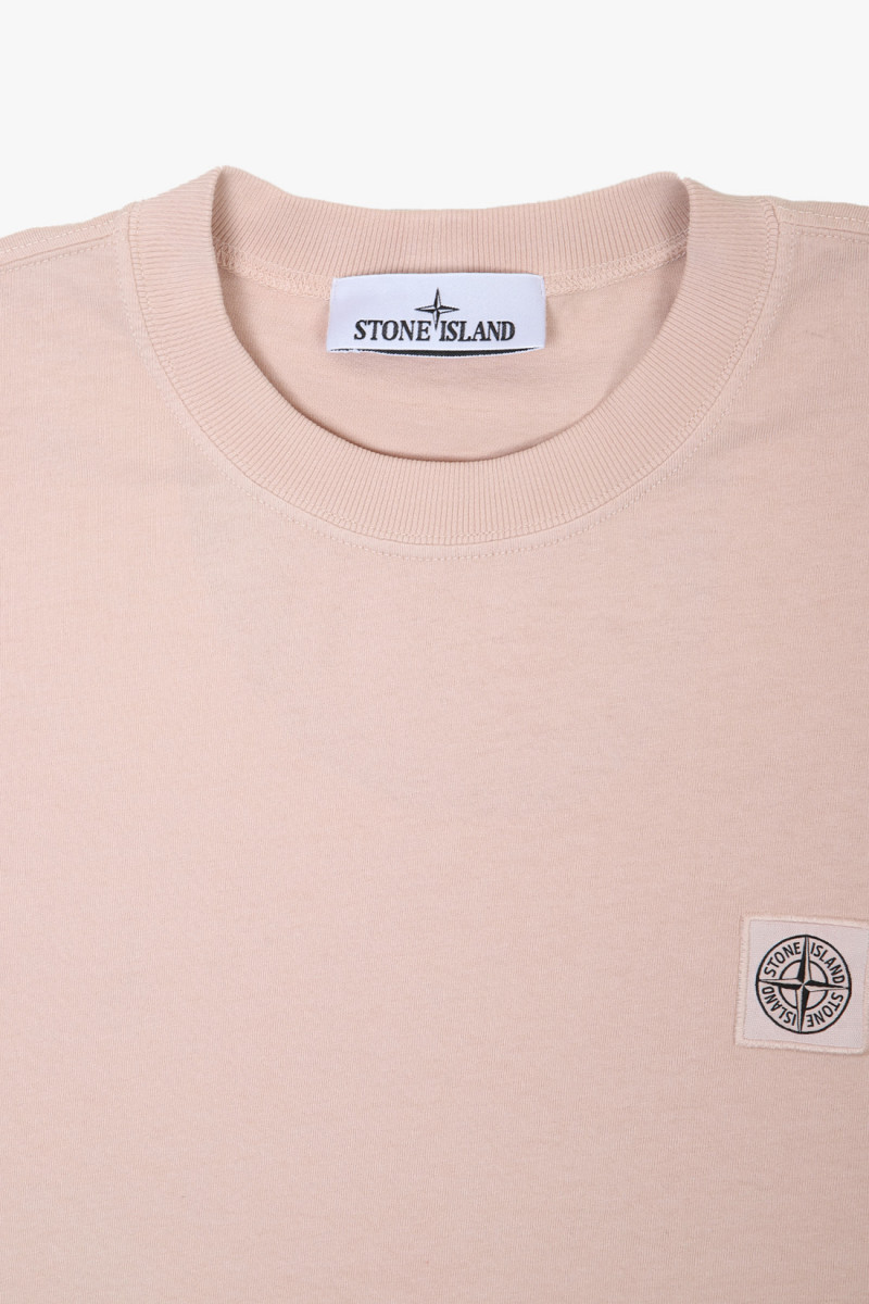 2100034 combed tee v0082 Rosa antico