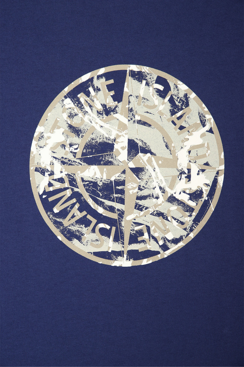 21002rc print tee v0028 Blue marine