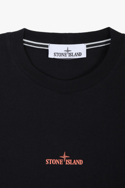 Stone island 21002rc print tee v0029 Nero - GRADUATE STORE