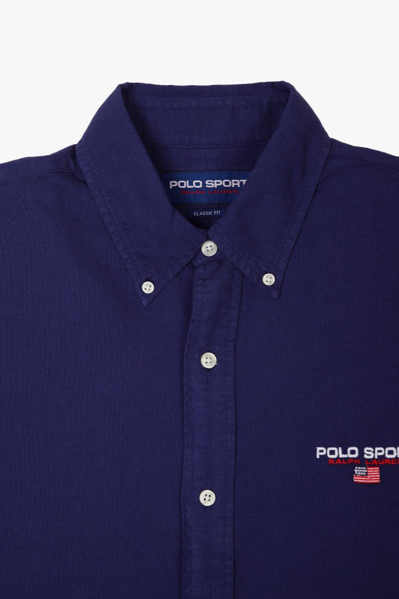 Classic fit polo sport shirt Navy