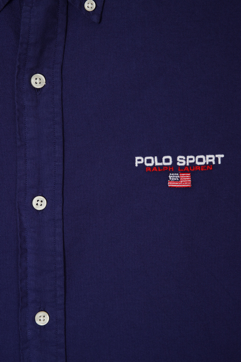 Classic fit polo sport shirt Navy