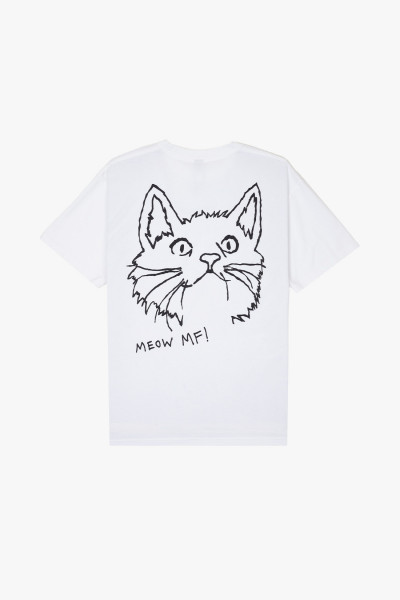 Patta Patta meow t-shirt White - GRADUATE STORE