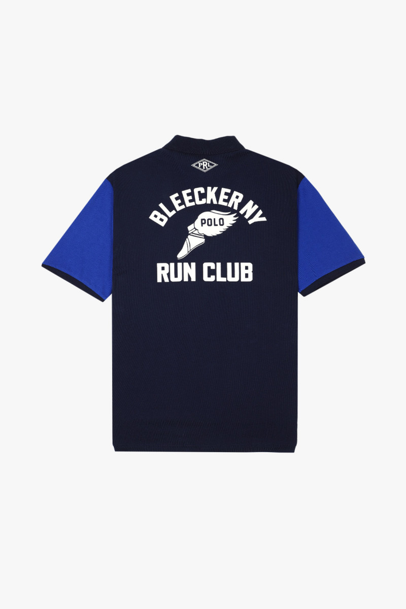 Classic fit graphic polo Navy