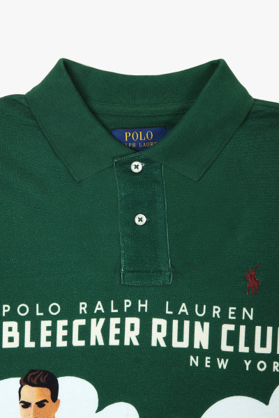 Polo ralph lauren Custom slim fit print polo Green - GRADUATE STORE