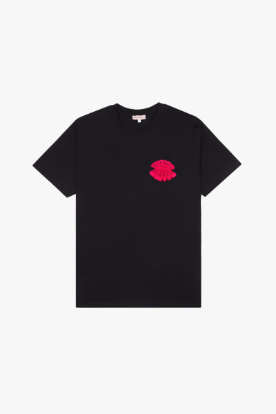 T-shirt lips Black