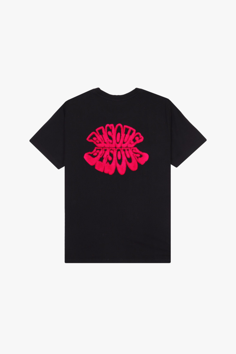 T-shirt lips Black