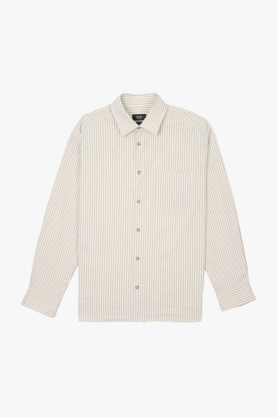 A.p.c. Surchemise malo Beige - GRADUATE STORE