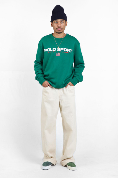 Polo sport fleece sweat Green