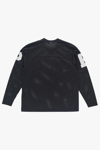 Pop trading company Mesh football ls Black - GRADUATE STORE