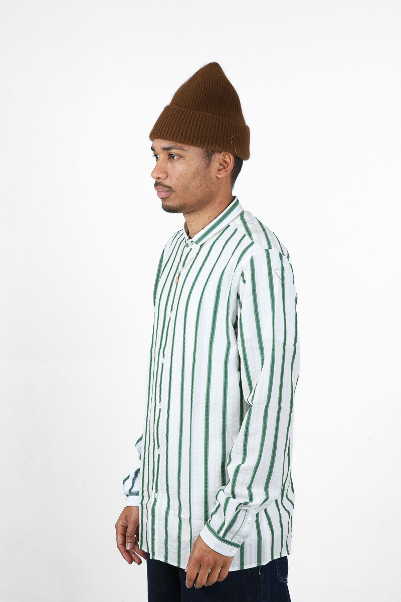 Pala tencel Green stripes