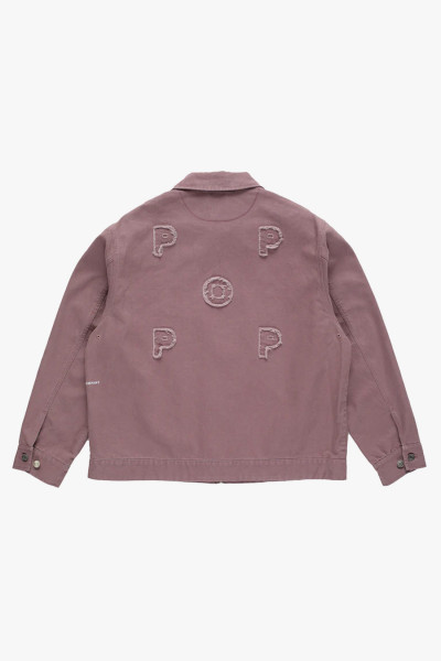 Pop trading company Full zip jacket Twilight mauve - GRADUATE STORE