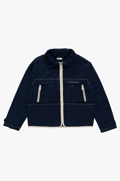 Pop trading company New city jacket Navy - GRADUATE STORE