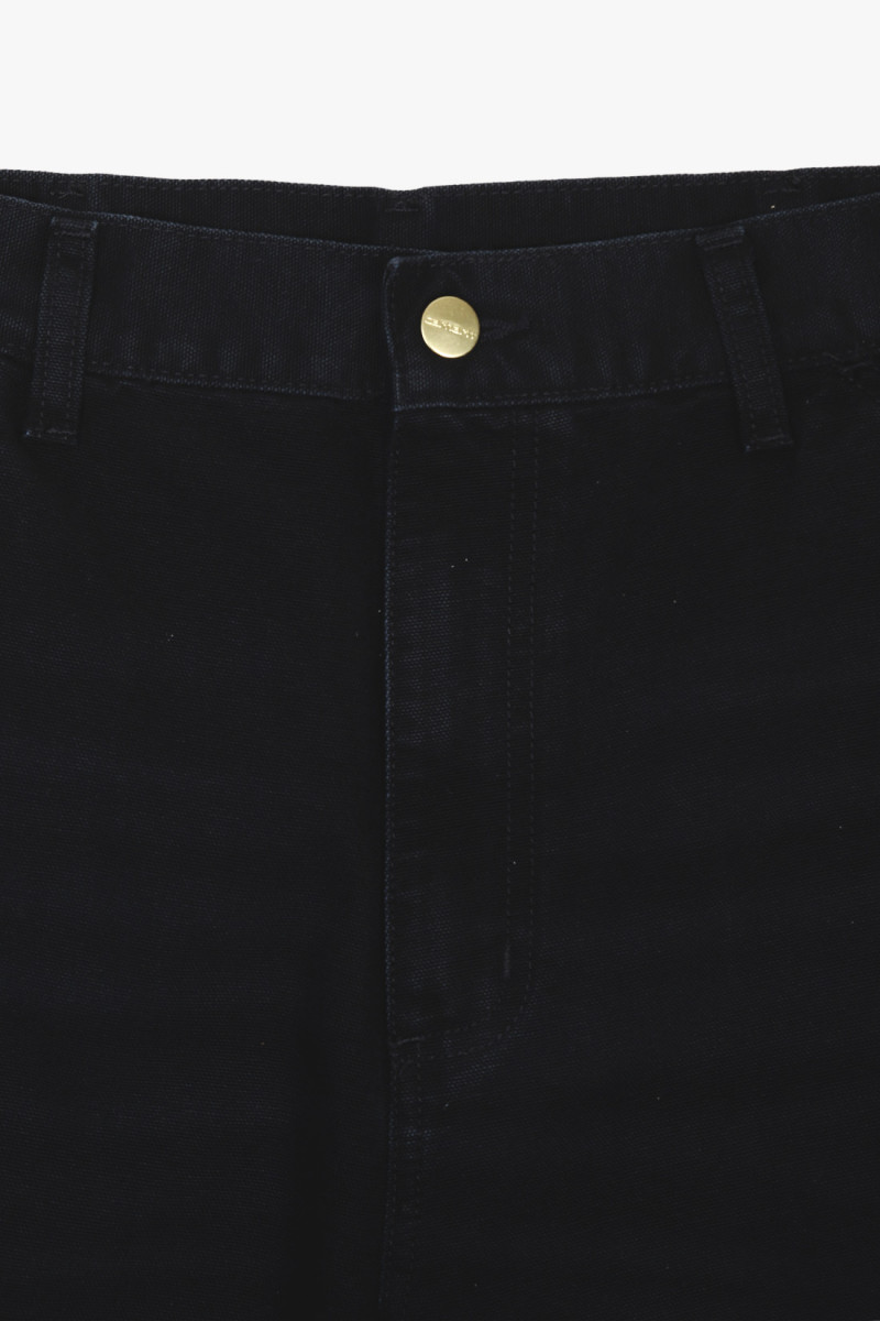 Single knee pant Black stone canvas