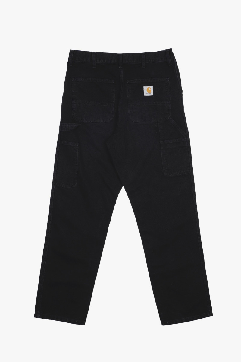 Single knee pant Black stone canvas