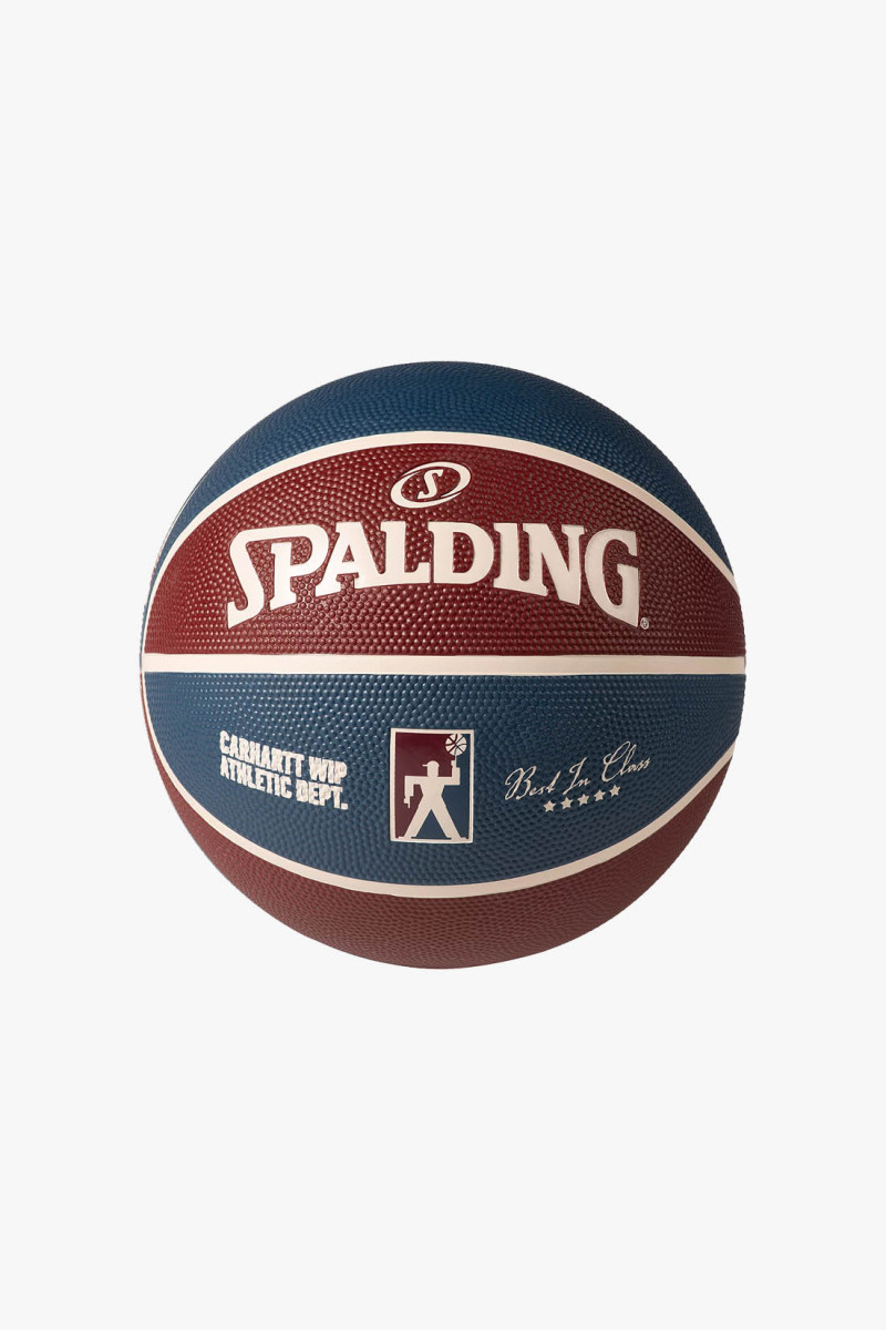 Spalding x carhartt basketball Mulberry/dusky blue