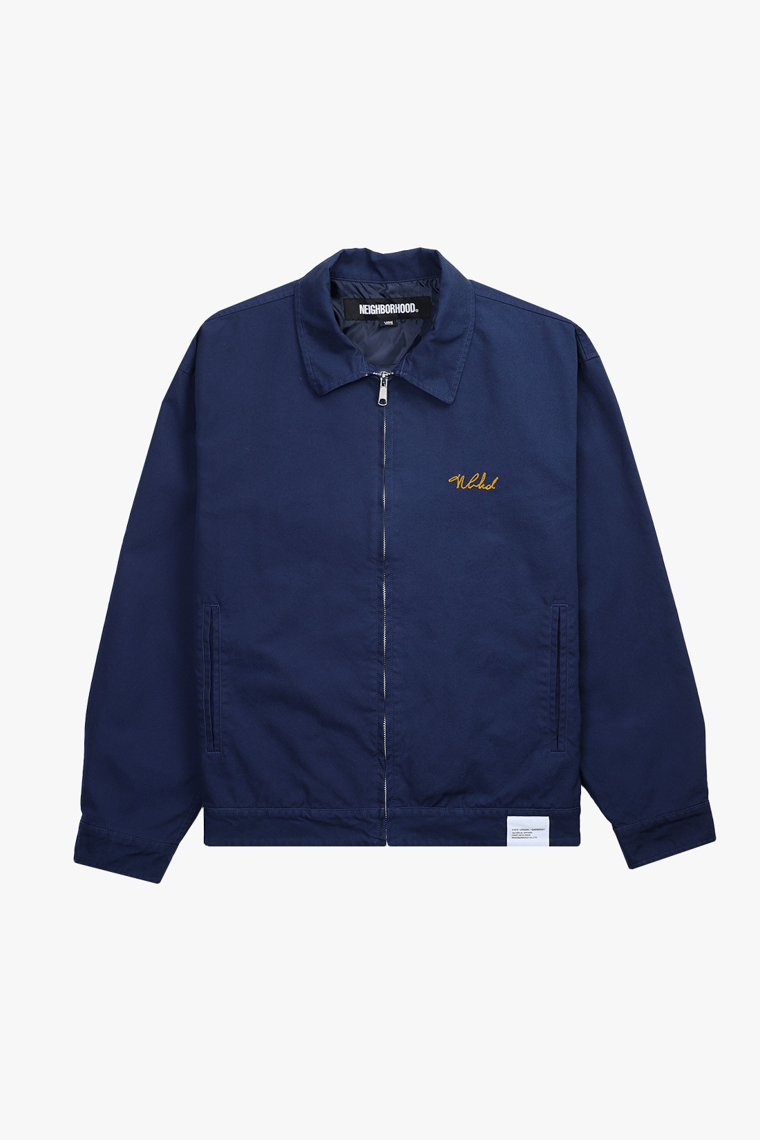 Zip work jacket Navy