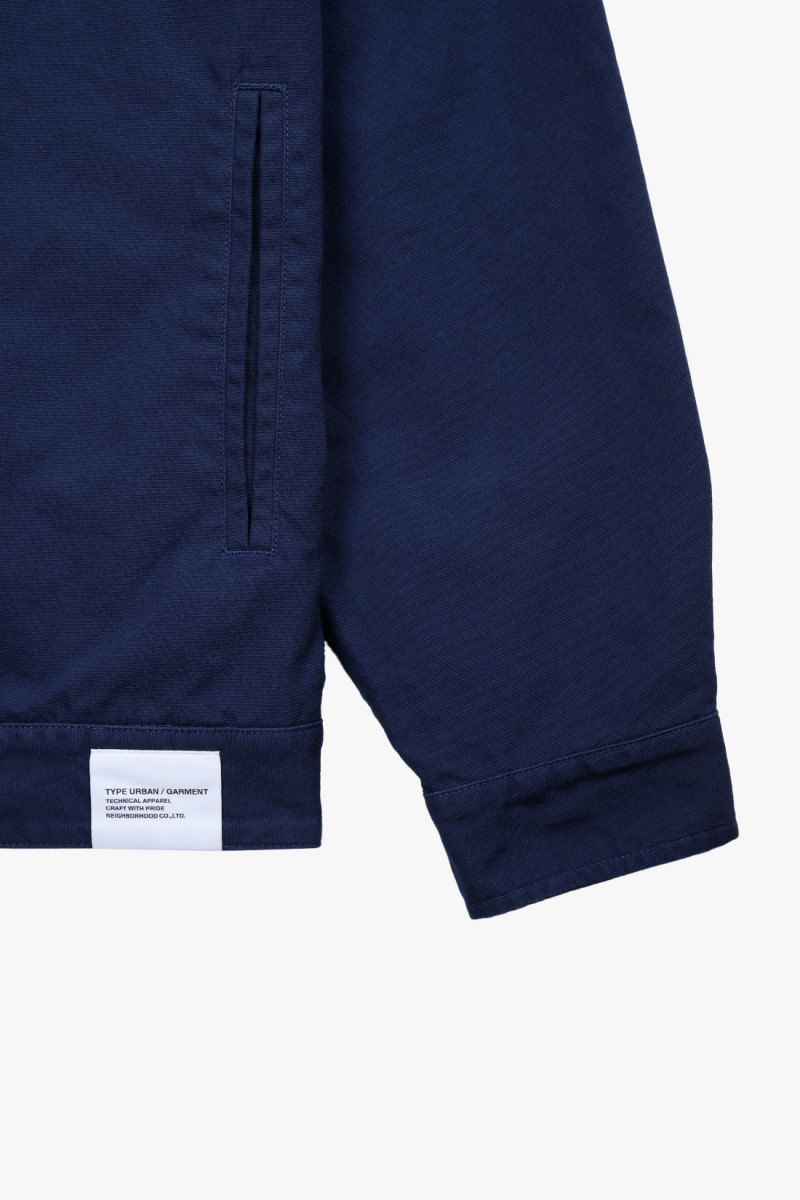 Zip work jacket Navy