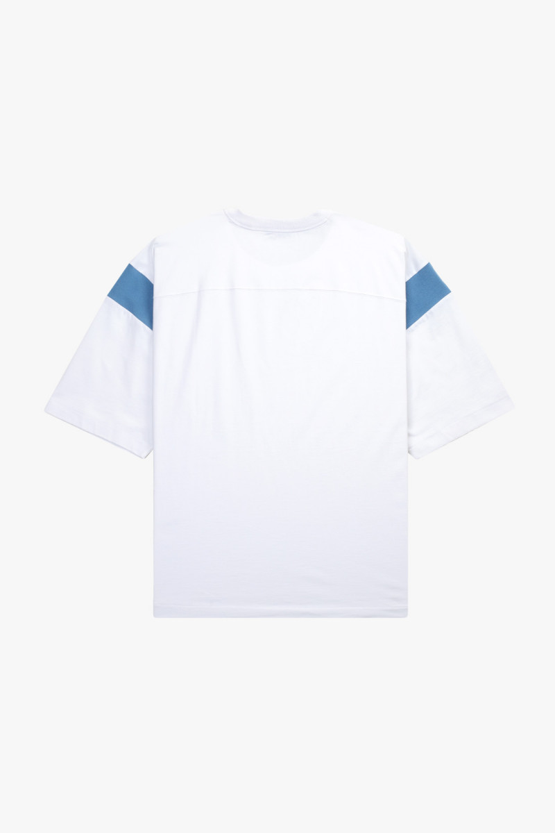 Skate t-shirt White/ blue