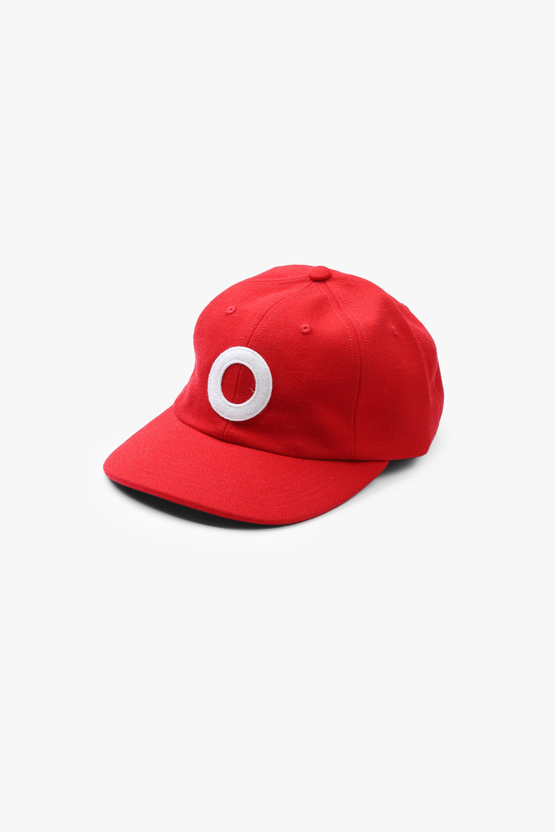 O sixpanel hat Haute red/ white