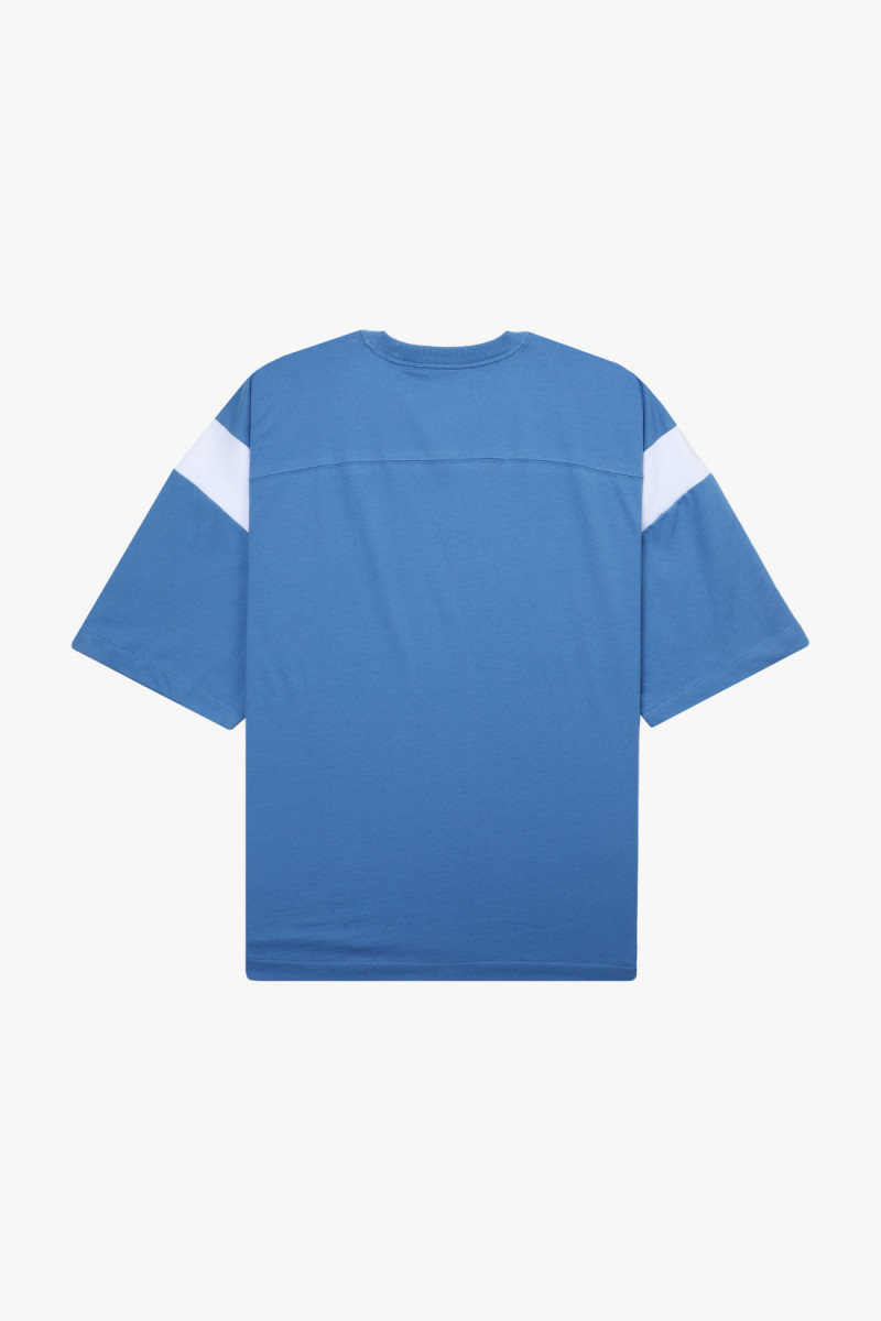 Skate t-shirt Blue/ white