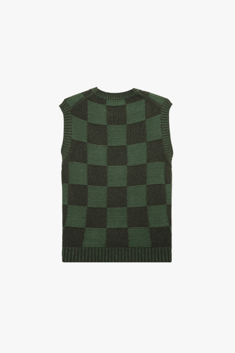 Crew neck tank Green