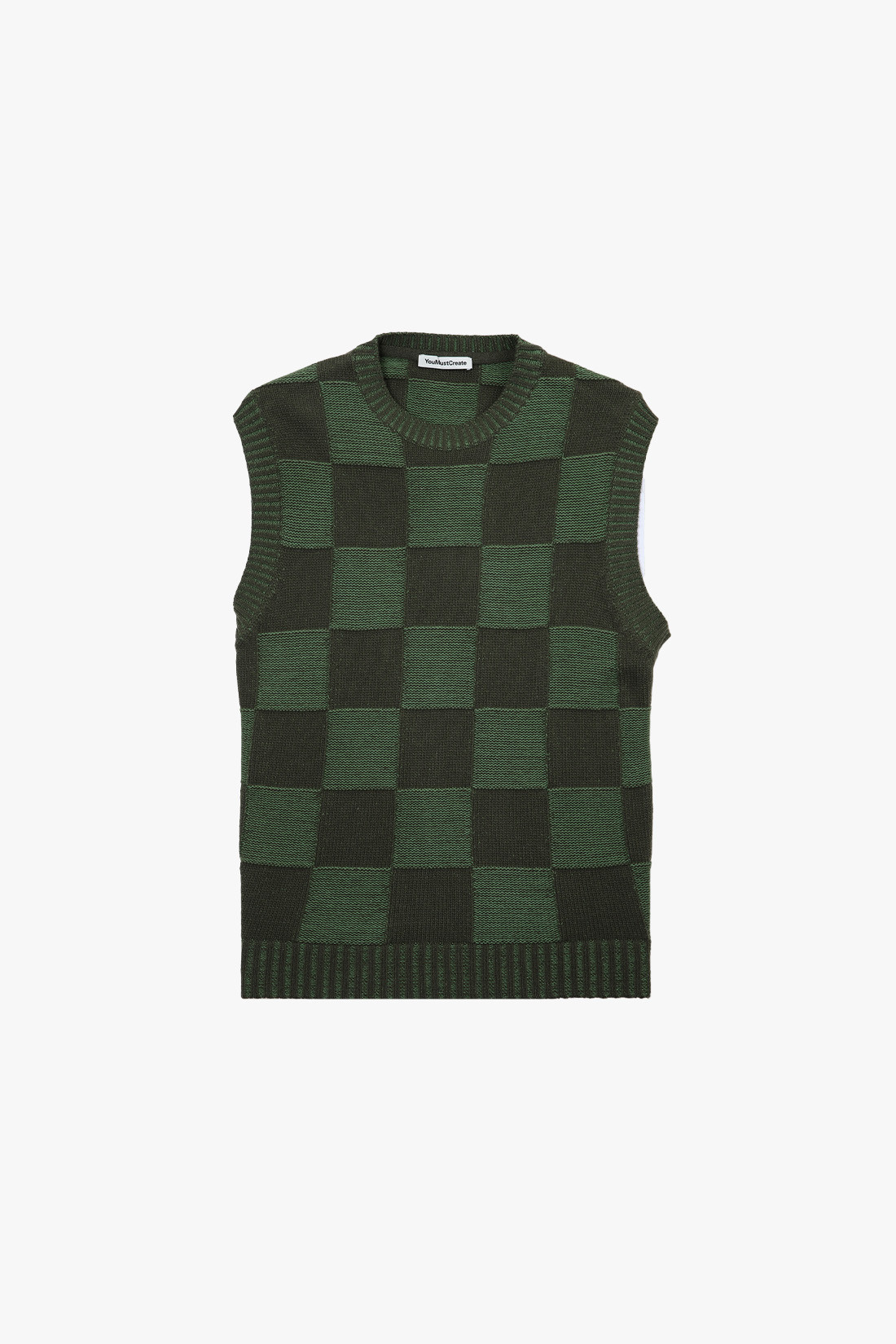 Crew neck tank Green