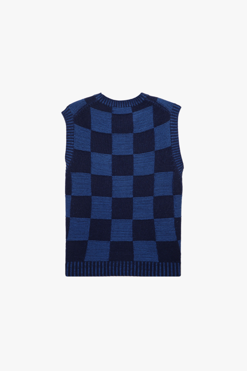 Crew neck tank Blue