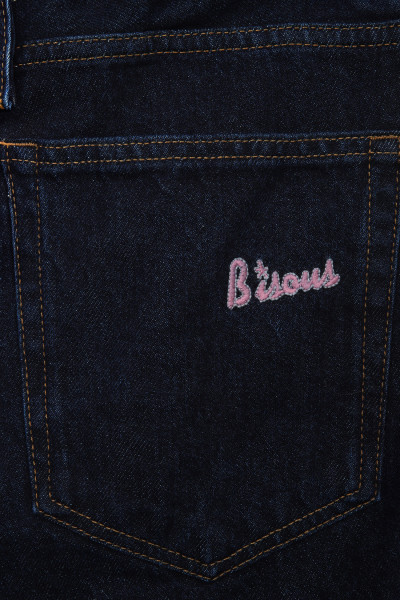 Bisous skateboards Shorts denim Raw denim - GRADUATE STORE