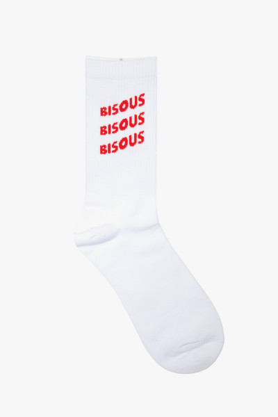 Bisous skateboards Socks sony Red - GRADUATE STORE