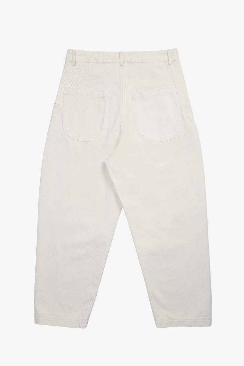 Twisted seam trouser Ecru