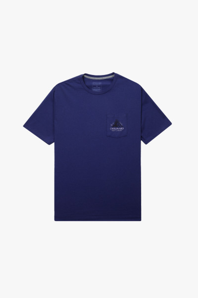 M's chouinard crest pocket tee Solstice purple