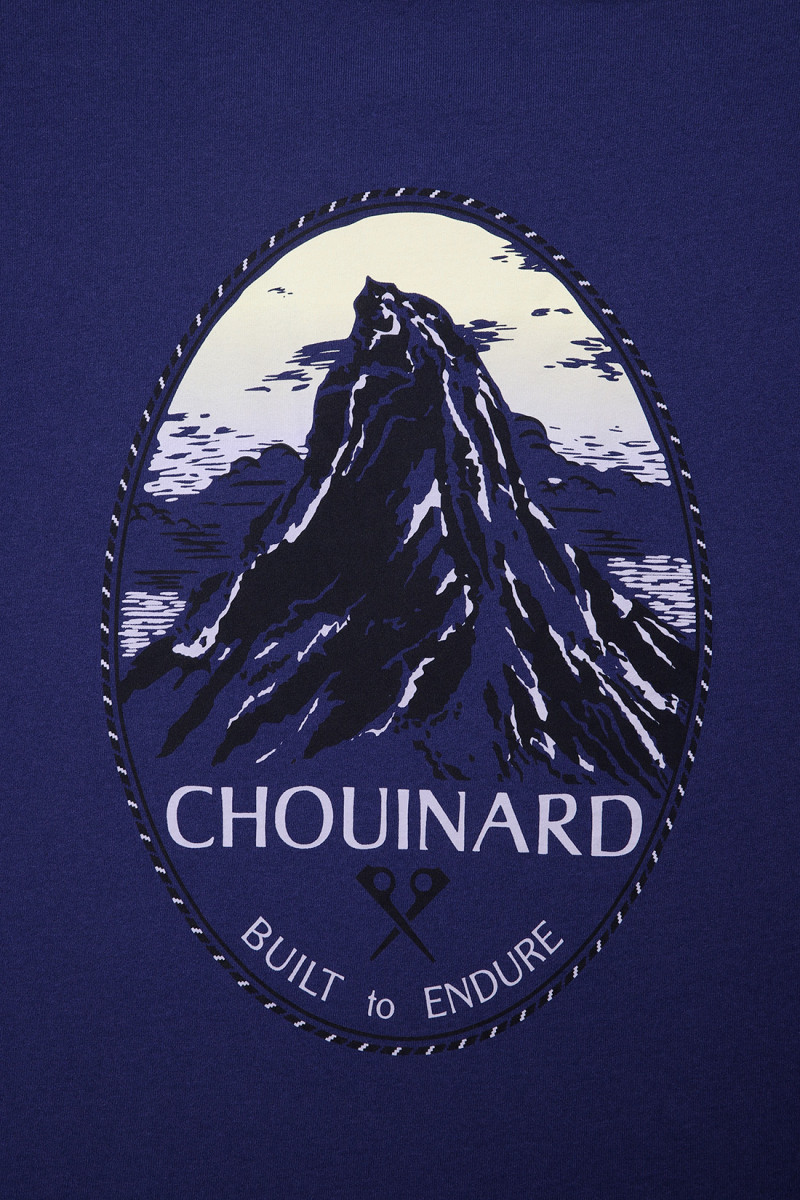 M's chouinard crest pocket tee Solstice purple