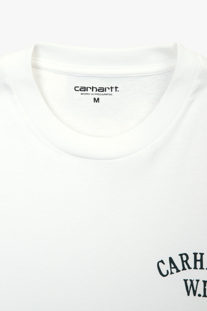 S/s cabinetry tee White/black