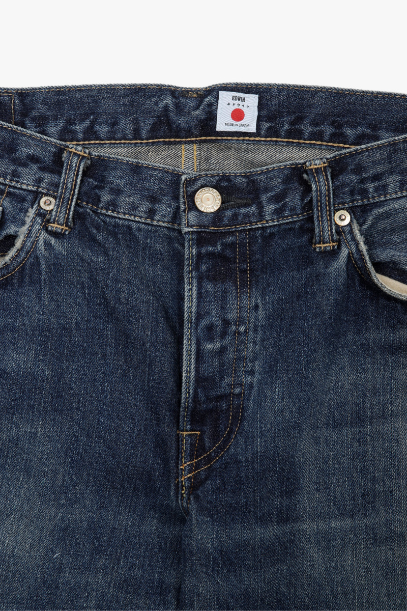 Regular tapered red selvedge Blue mid dark used