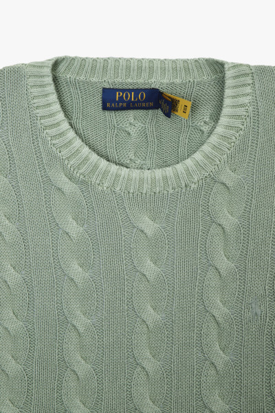 Polo ralph lauren Knit wool-cashmere sweater Moss agate - GRADUATE ...