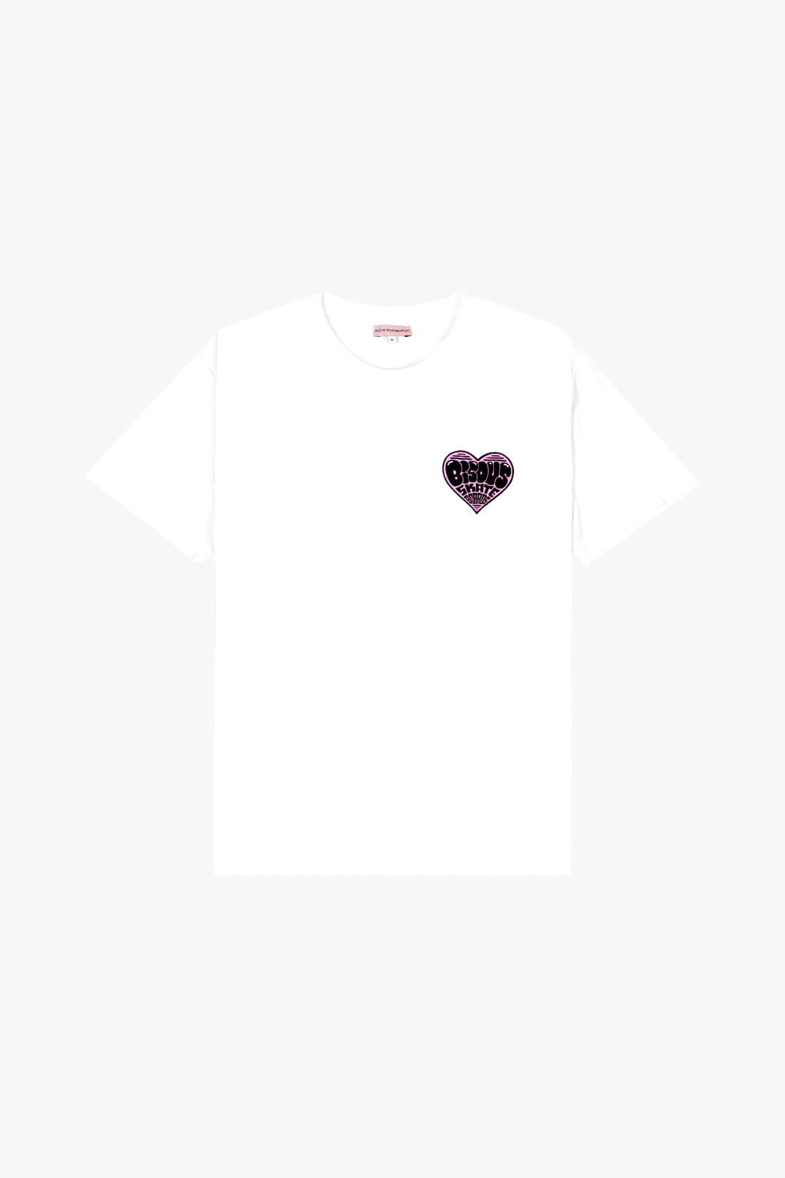 Tshirts heart White