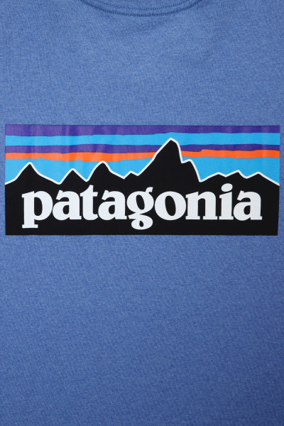 Patagonia M's p-6 logo responsibili-tee Abundant blue - GRADUATE ...