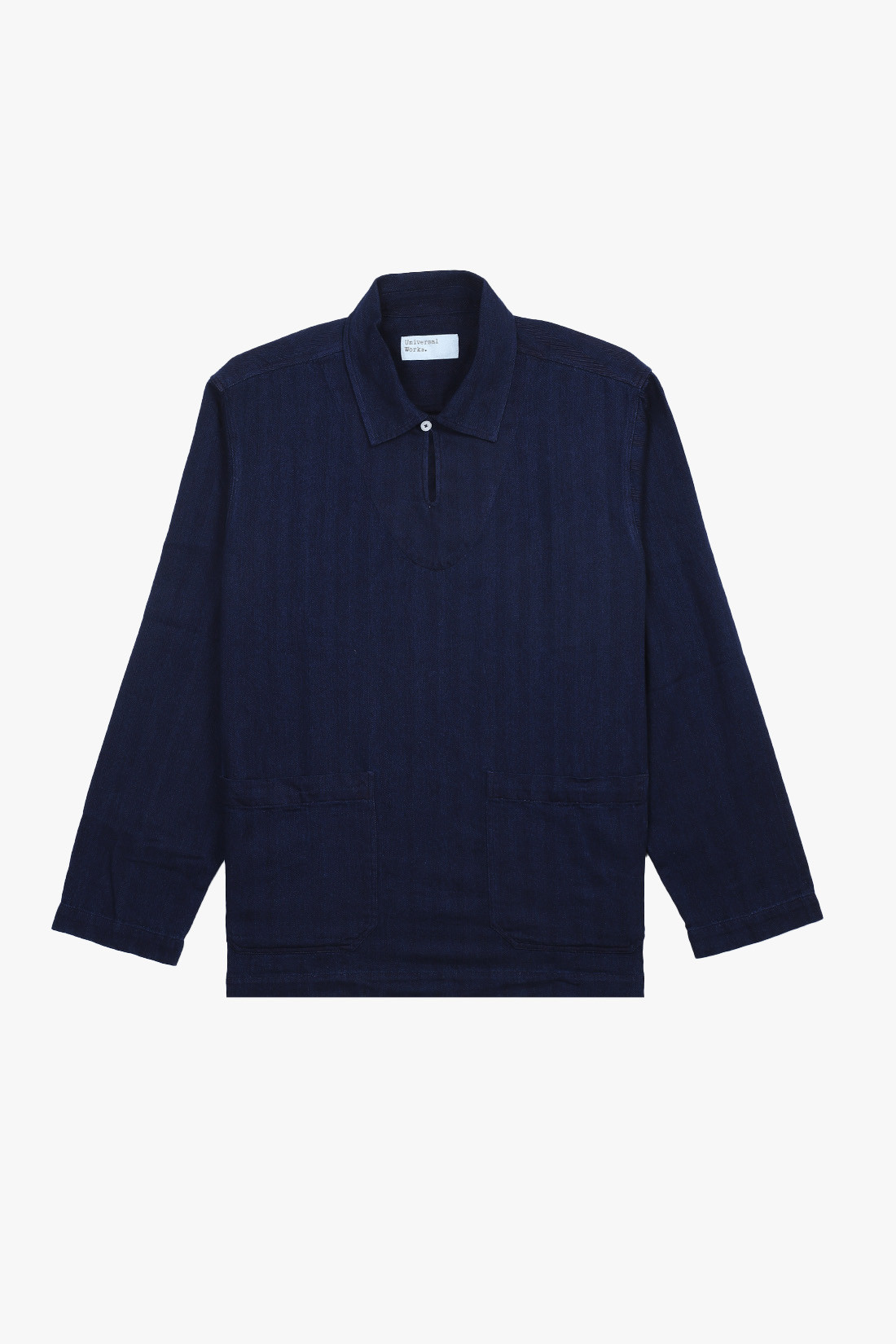 Button through polo Navy