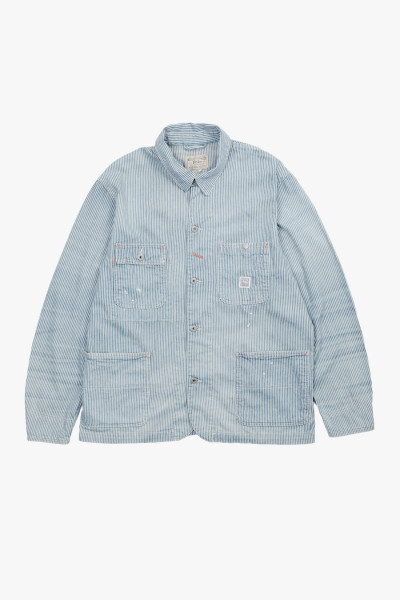 Utility jacket indigo...