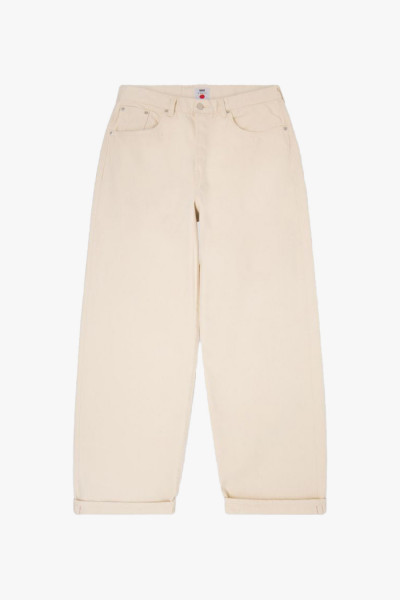 Wide pant red selvedge Natural